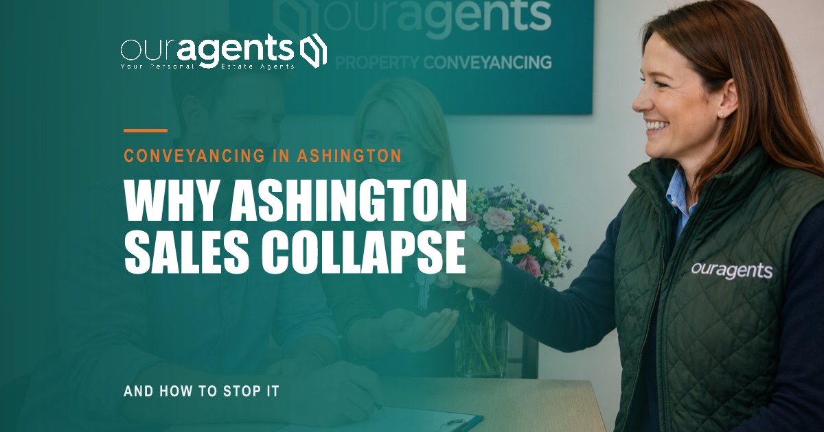 Conveyancing in Ashington, why sales fall through and how to stop it