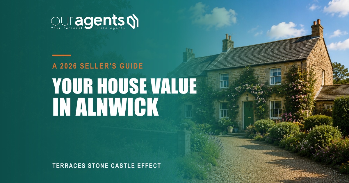 Period stone property in Alnwick, Northumberland